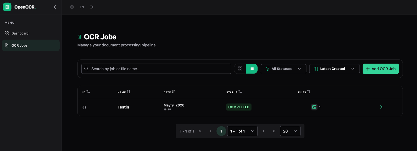 Dark mode